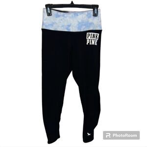 Victoria's Secret Pink tie dye capri leggings
